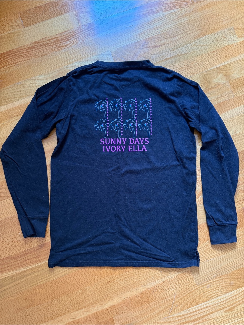 ivory ella Long-Sleeve Tees bundle- Blue, Pink, Black - Picture 7 of 7